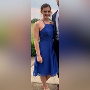 Blue Azazzie Bridesmaid Dress Size 6